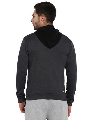 grey color block sweatshirt - 16790298 - Standard Image - 3