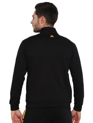black color block casual jacket - 16790301 - Standard Image - 3