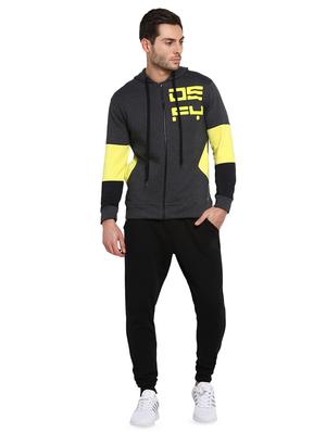 grey color block sweatshirt - 16790306 - Standard Image - 4