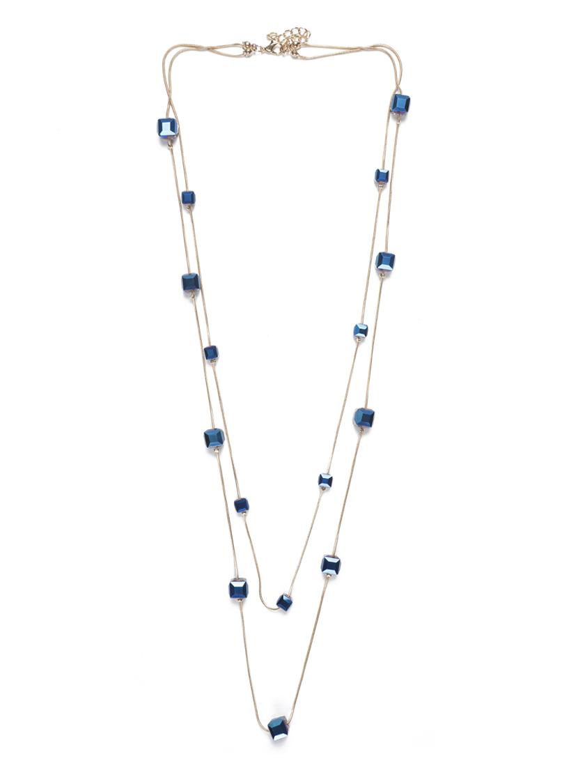 blue gold plated chain - 16791012 - Zoom Image - 1