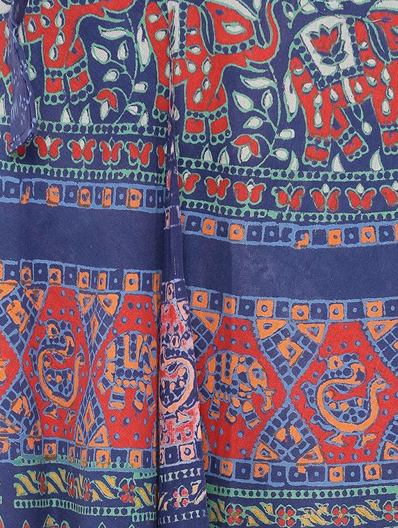 printed long skirt - 16791032 - Zoom Image - 5