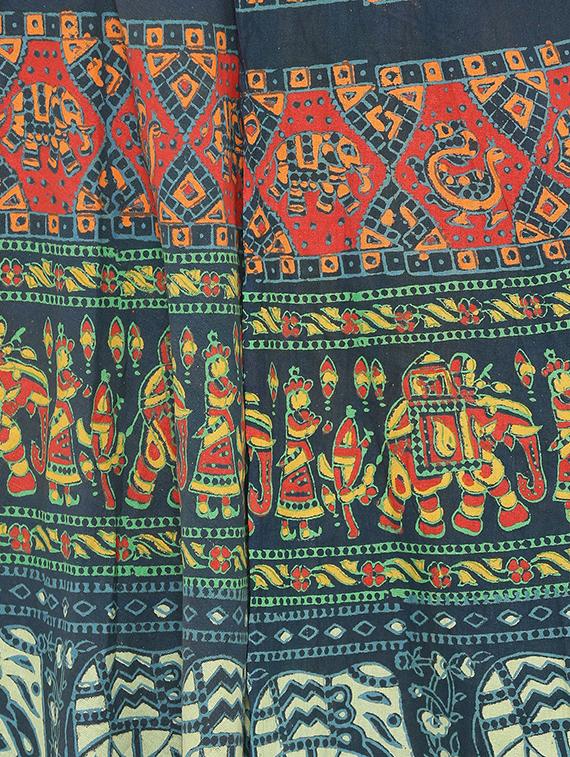 printed long skirt - 16791035 - Zoom Image - 5