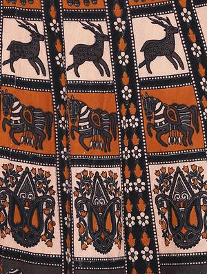 printed long skirt - 16791067 - Standard Image - 5