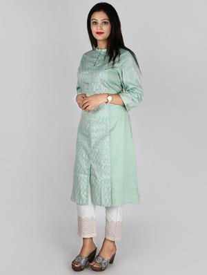 gota patti kurta pant set - 16791391 - Standard Image - 2