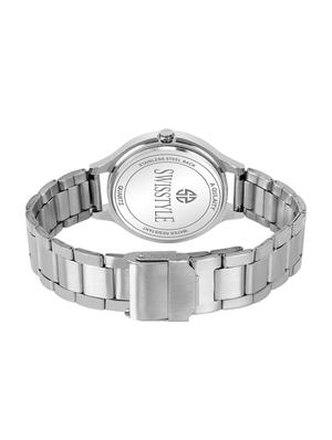 swisstyle white dial analog women's watch-ss-lr103-wht-slv-ch - 16791635 - Standard Image - 3