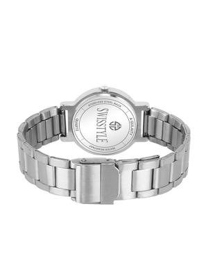 swisstyle pink dial analog women's watch-ss-lr107-pnk-slv-ch - 16791640 - Standard Image - 3