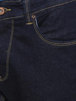 navy blue plain denim jeans - 16792184 - Standard Image - 5