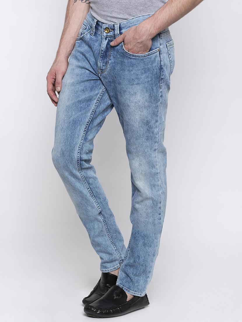 blue heavy washed denim jeans - 16792208 - Zoom Image - 2