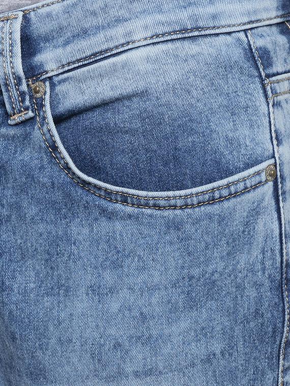 blue heavy washed denim jeans - 16792208 - Zoom Image - 5