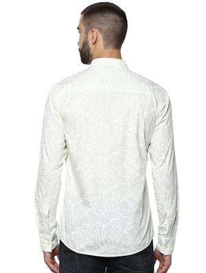 yellow printed casual shirt - 16792246 - Standard Image - 3