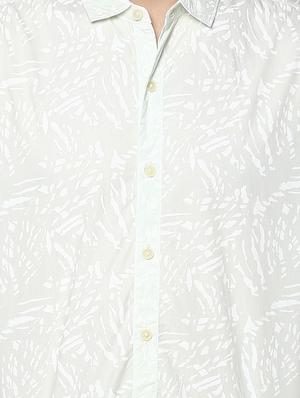 yellow printed casual shirt - 16792246 - Standard Image - 5
