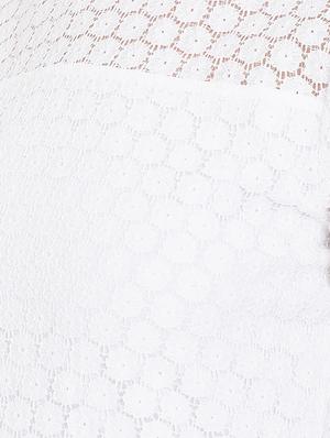 crochet panel a-line dress - 16792339 - Standard Image - 5