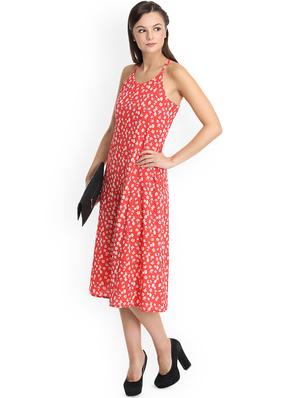 cami neck floral a-line dress - 16792348 - Standard Image - 4
