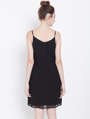 frill detail a-line dress - 16792351 - Standard Image - 3