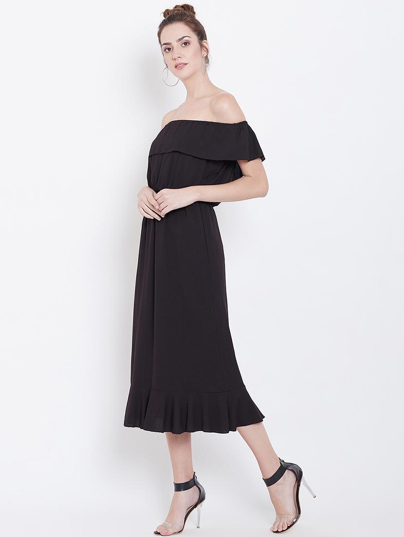off shoulder a-line dress - 16792460 - Zoom Image - 2