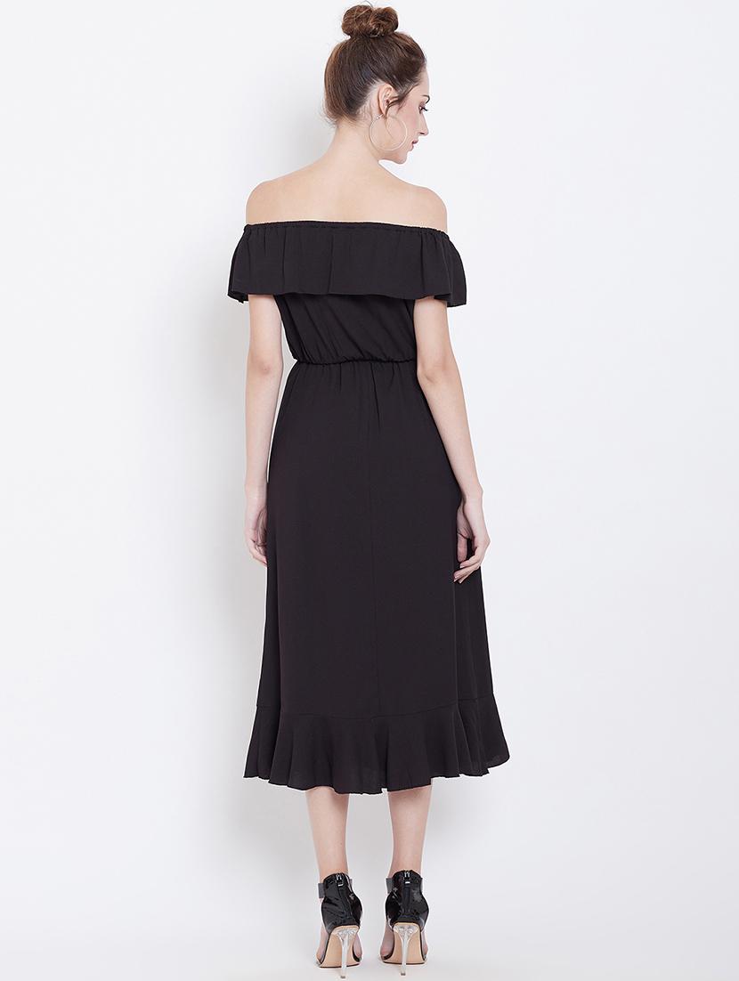 off shoulder a-line dress - 16792460 - Zoom Image - 3