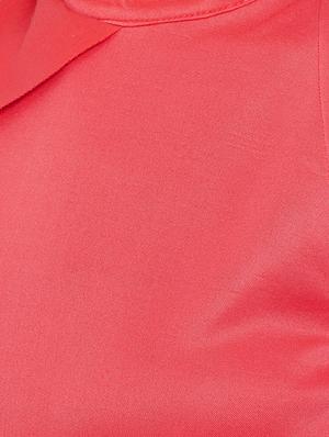 ruffle detail solid sheath dress - 16792495 - Standard Image - 5