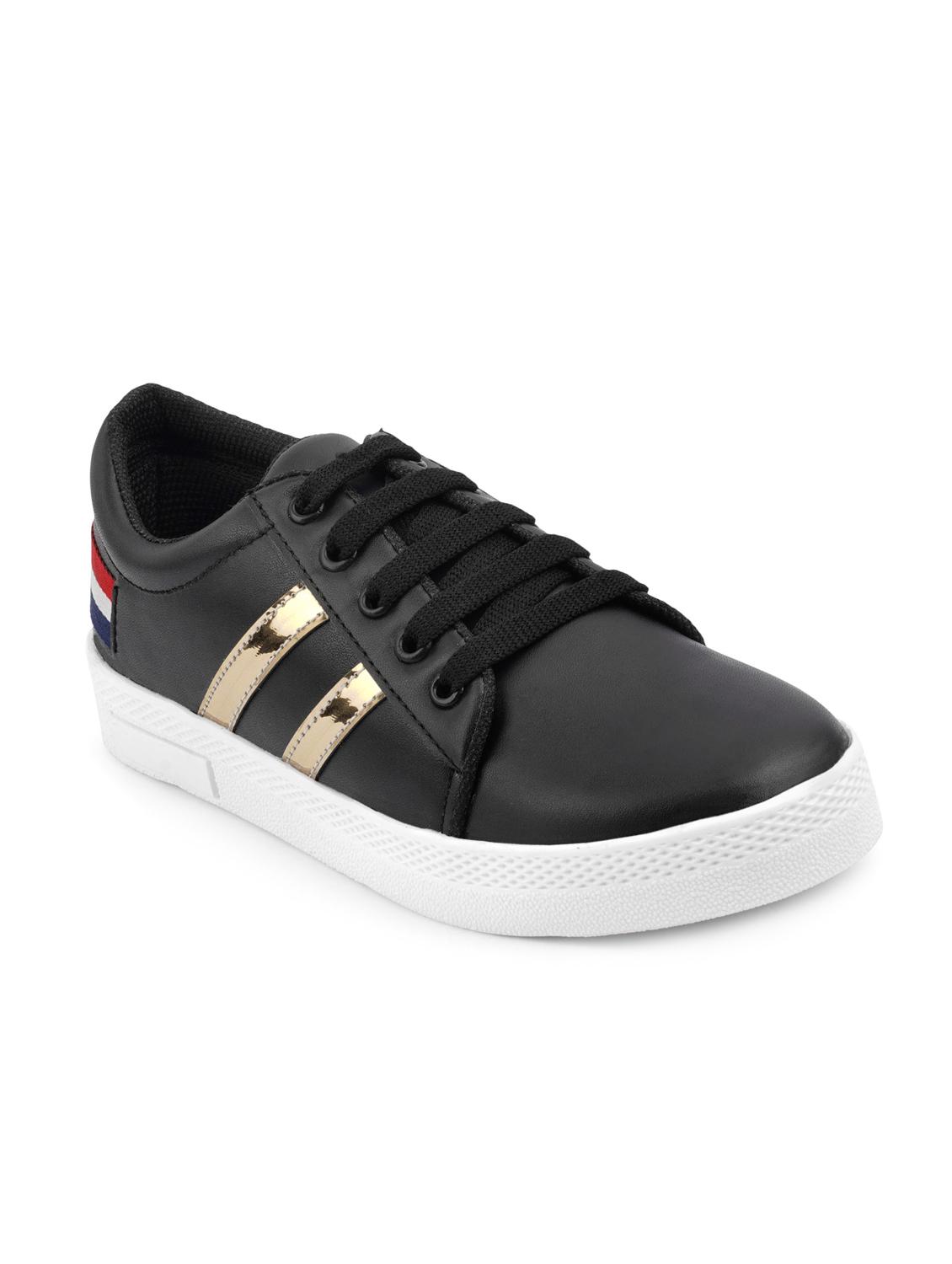 black lace-up sneakers - 16792594 - Zoom Image - 1