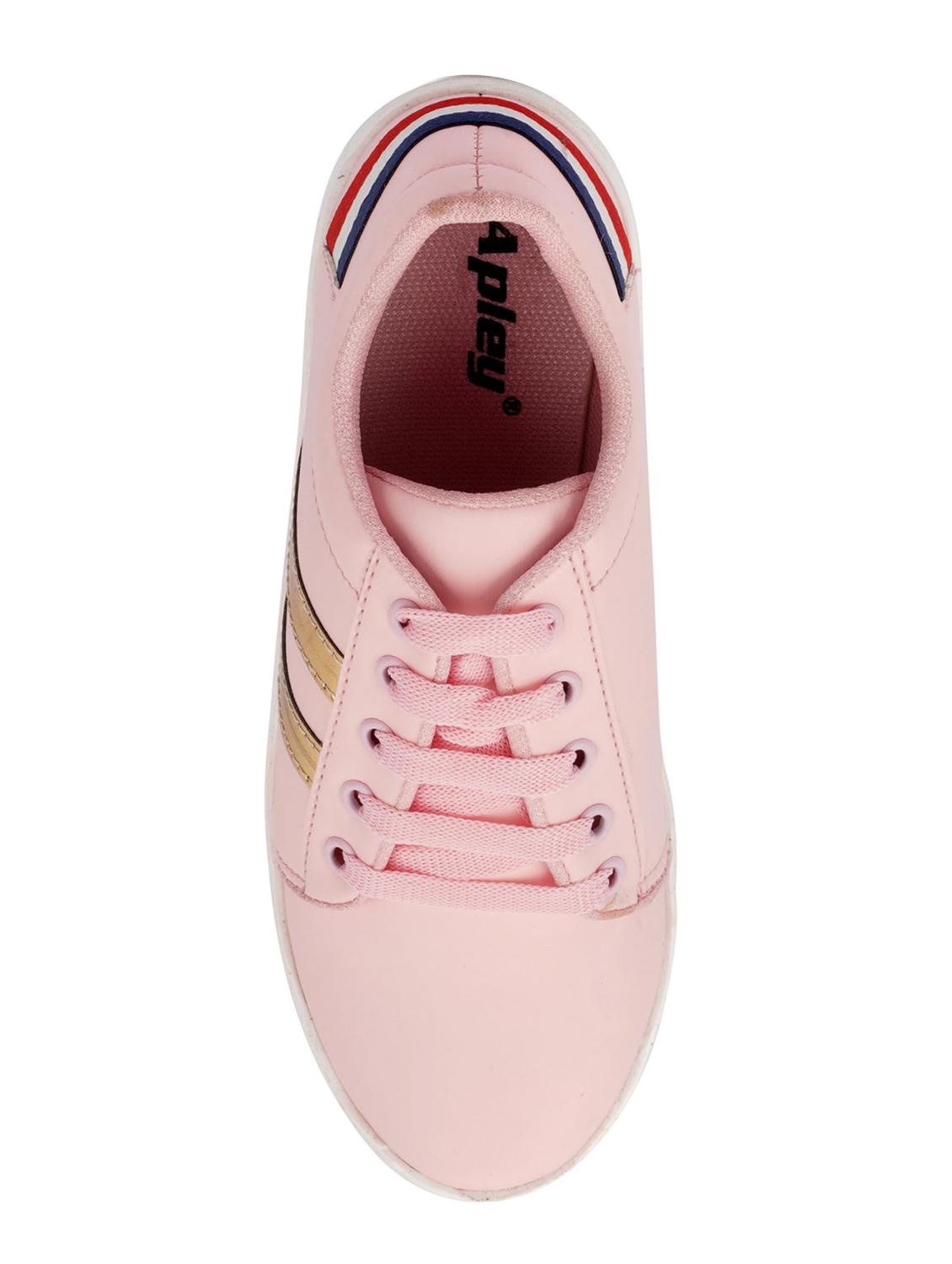 pink lace-up sneakers - 16792596 - Zoom Image - 4