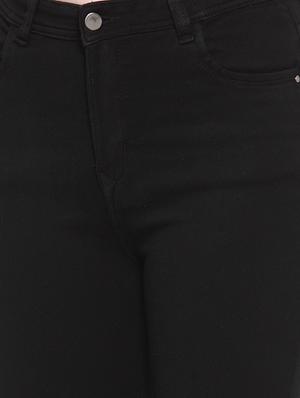 frayed hem high rise jeans - 16793224 - Standard Image - 5