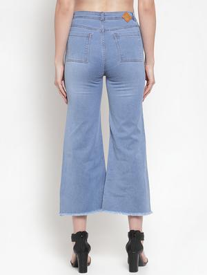 frayed hem bootcut jeans - 16793230 - Standard Image - 3