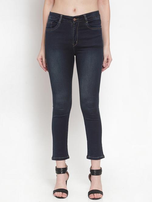 frayed hem skinny fit jeans - 16793241 - Standard Image - 1