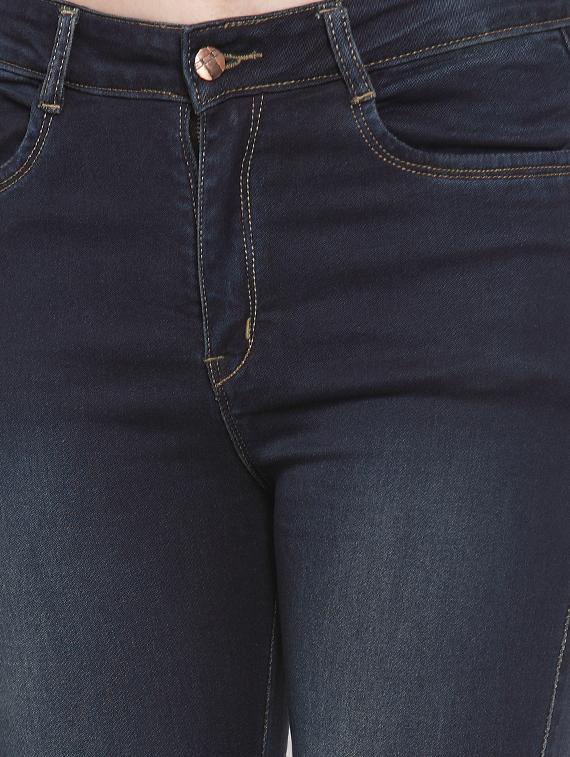 frayed hem skinny fit jeans - 16793241 - Zoom Image - 5