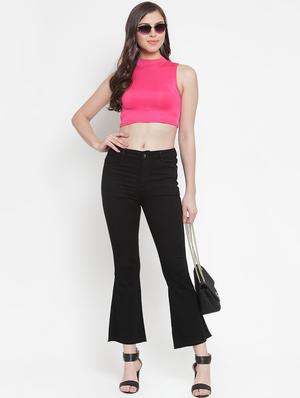 high rise boot cut jeans - 16793243 - Standard Image - 4