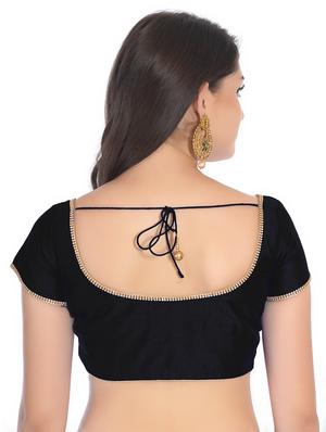 lace detailed solid blouse - 16793359 - Standard Image - 2