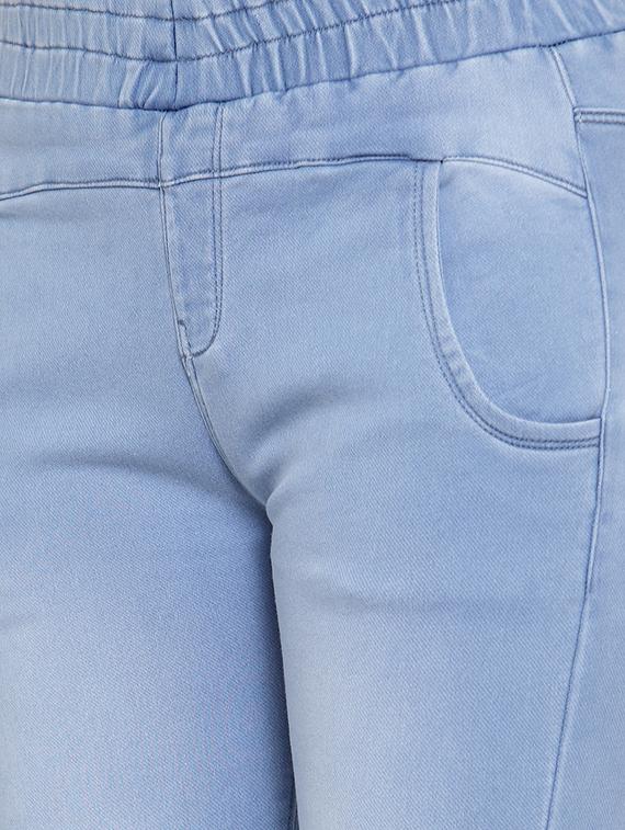 stone wash high rise joggers - 16793516 - Zoom Image - 5