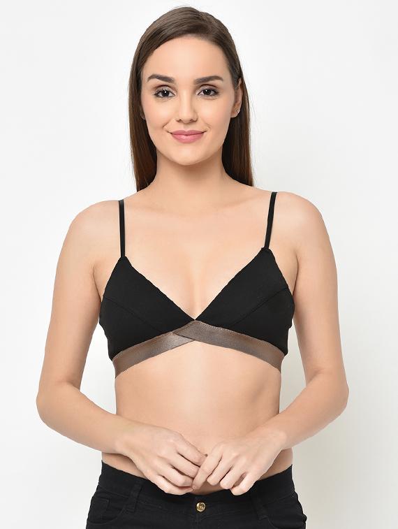 contrast bind plunge bra - 16794136 - Zoom Image - 1