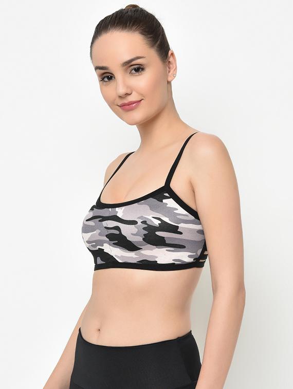 camouflage sports bra - 16794140 - Zoom Image - 2