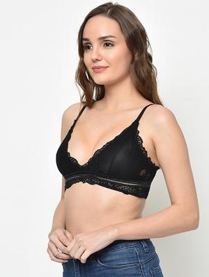 laced bralette - 16794165 - Standard Image - 2