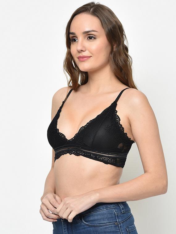 laced bralette - 16794165 - Zoom Image - 2