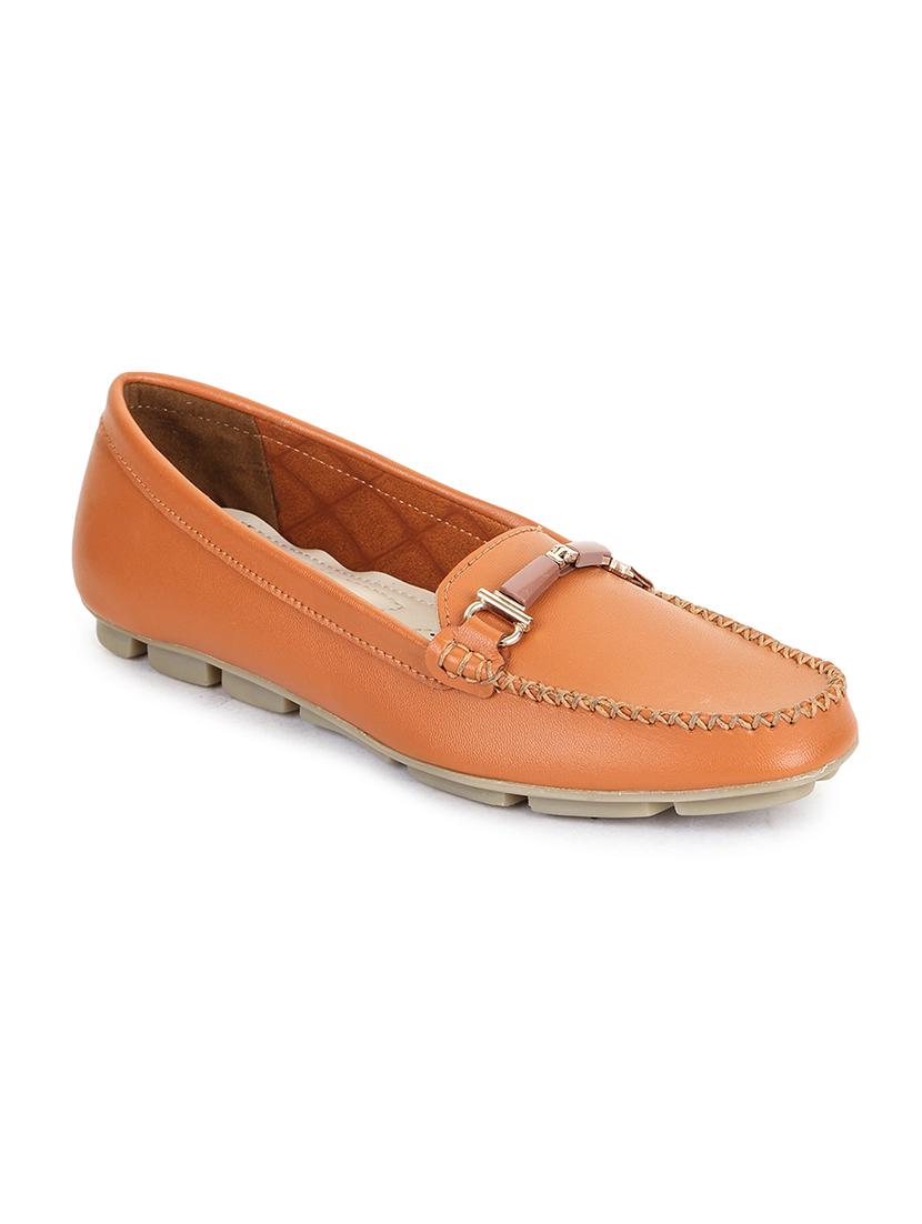 tan slip on loafers - 16794373 - Zoom Image - 1