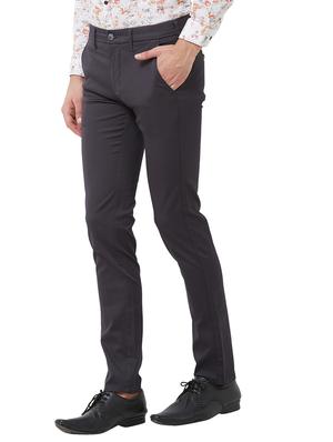 black textured chinos - 16794604 - Standard Image - 2