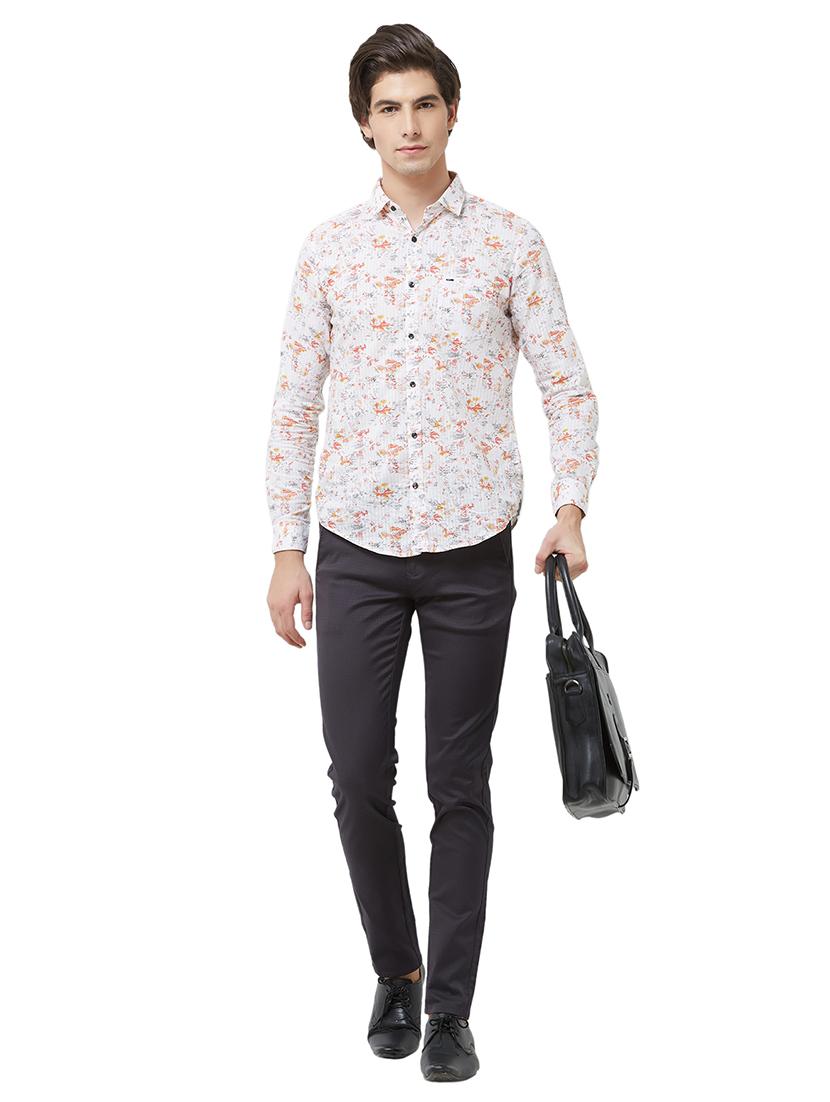 black textured chinos - 16794604 - Zoom Image - 4