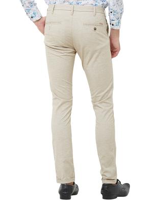 beige checkered chinos - 16794635 - Standard Image - 3