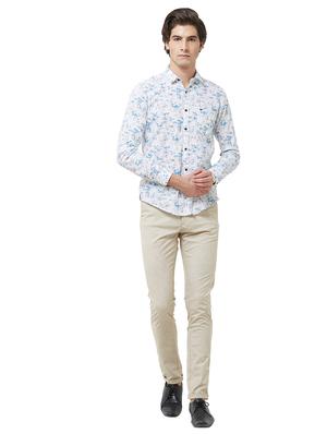 beige checkered chinos - 16794635 - Standard Image - 4