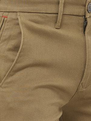 beige textured chinos - 16794675 - Standard Image - 5