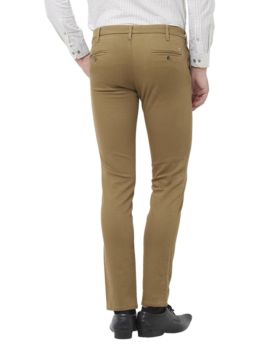 beige textured chinos - 16794675 - Zoom Image - 3