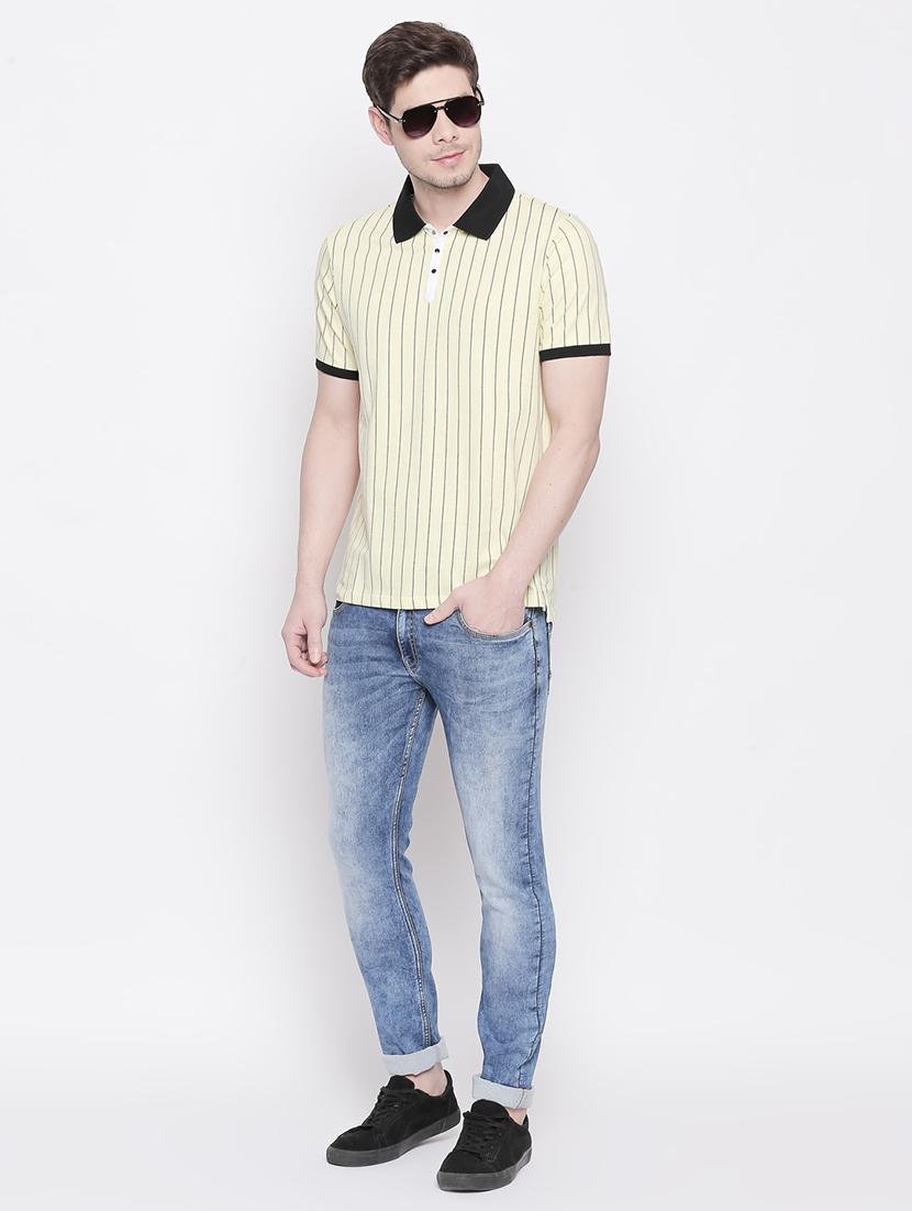blue light washed denim jeans - 16795461 - Zoom Image - 4