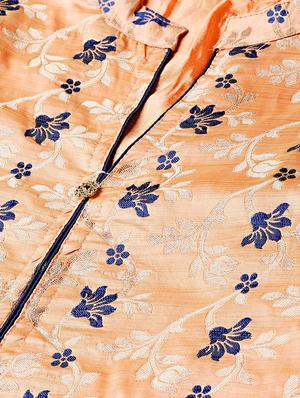 embroidered kurta pant set - 16796551 - Standard Image - 4