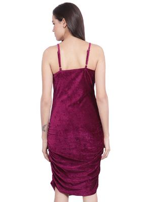 cami neck velvet bodycon dress - 16796874 - Standard Image - 3