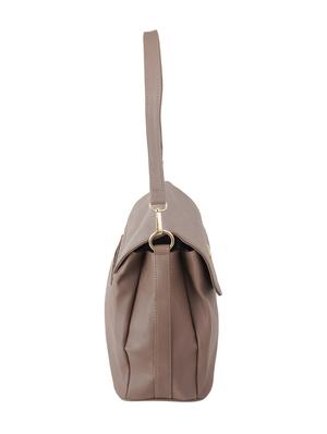 brown leatherette regular sling bag - 16798061 - Standard Image - 4