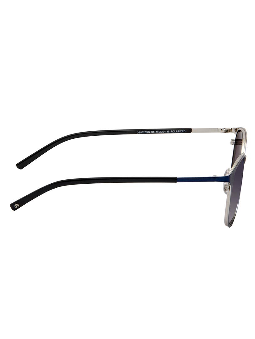 david blake matte blue round sunglasses - 16798067 - Zoom Image - 3