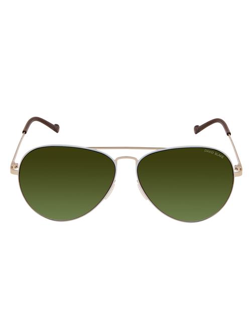 david blake white aviator sunglasses - 16798074 - Standard Image - 1