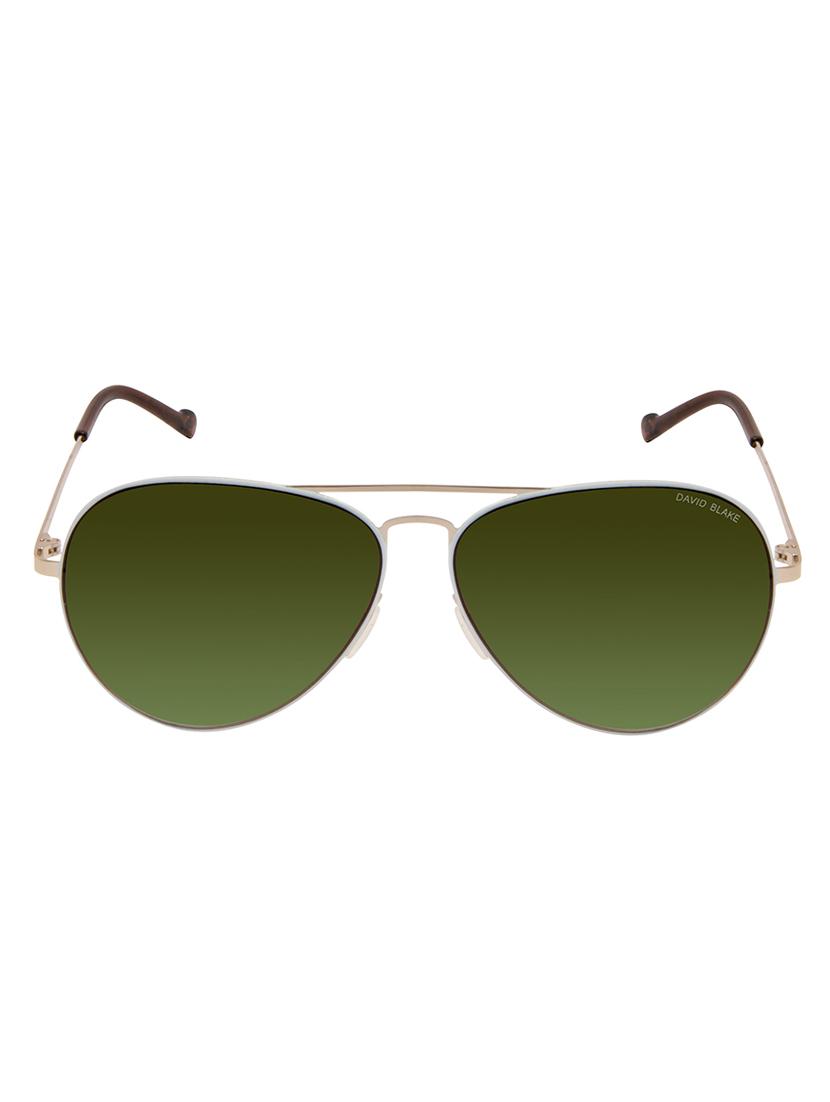 david blake white aviator sunglasses - 16798074 - Zoom Image - 1