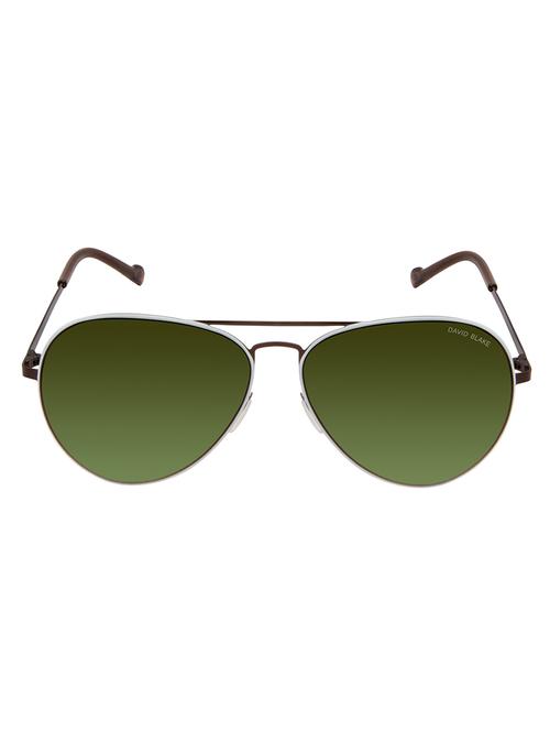 david blake white aviator sunglasses - 16798076 - Standard Image - 1