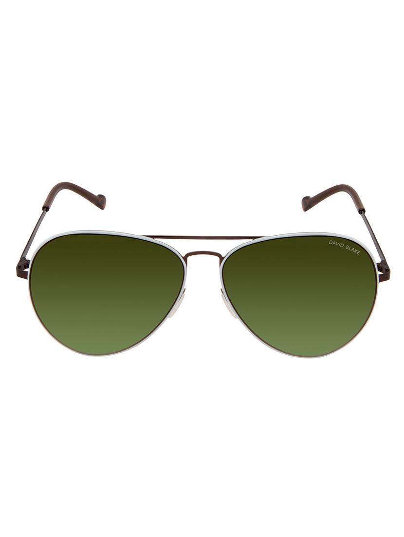 david blake white aviator sunglasses - 16798076 - Zoom Image - 1